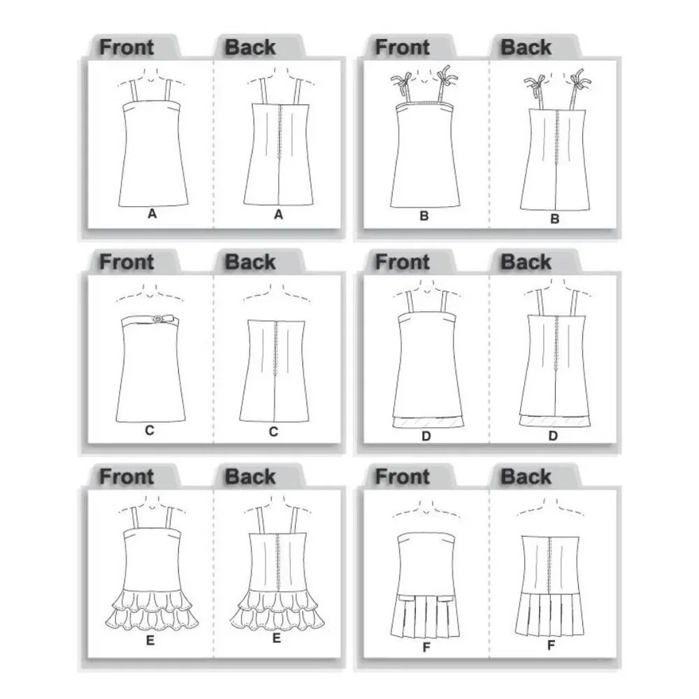 McCalls Girls Dress Sewing Pattern‎ 4767 Sizes 12-16 Easy To Sew Multiple Styles
